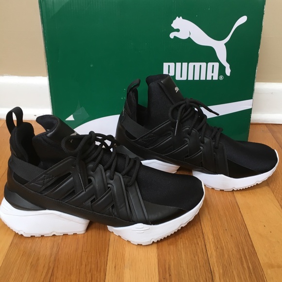 puma muse echo mens black